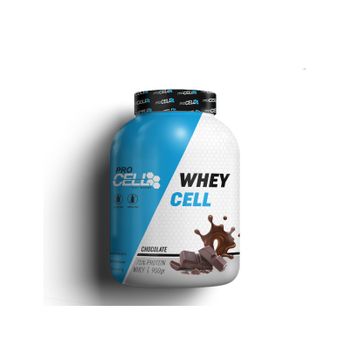 Proteína Suero Sabor Chocolate - 900 Gr - Wheycell 100% Protein Concentrada  Procell