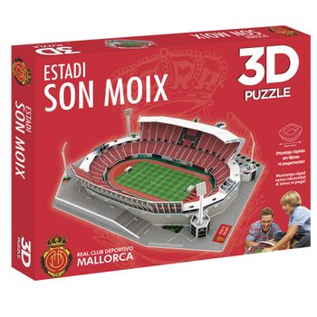 Puzzle 3D Reale Seguros Arena Real Sociedad stade lumineux