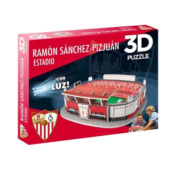 Puzzle Estadio 3d Ramón Sanchez Pizjuan  (sevilla C.f.) Con Luz (eleven Force - 13675)