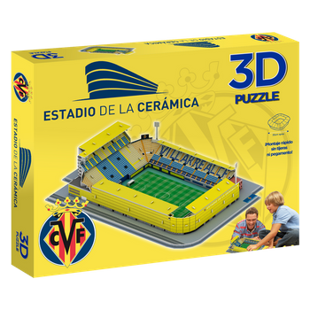 Eleven Force Puzzle 3d Estadio De La Cerámica Villareal Cf +3