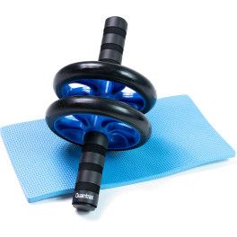 Quamtrax Rueda Abdominal Abs Wheel Azul