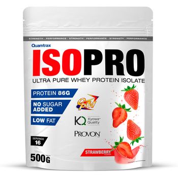 Quamtrax Isopro Cfm 500 Gr - Aislado De Proteína