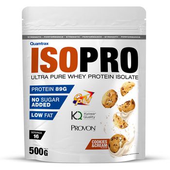 Quamtrax Isopro Cfm 500 Gr - Aislado De Proteína