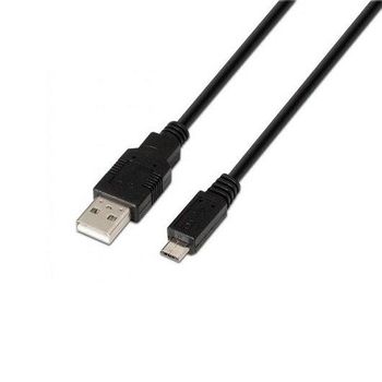 Cable Usb(a) A Micro Usb(b) 2.0 Aisens 3m Negro
