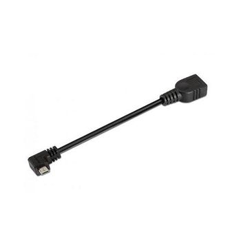 Cable Otg Acodado Usb(a)h A Micro Usb(b)m 2.0 15cm