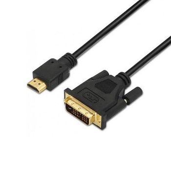 Cable Dvi M A Hdmi M Aisens 1,8m Negro