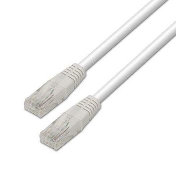 Cable Red Utp Cat6 Rj45 Aisens 0,5m Blanco