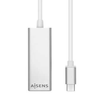 Aisens Conversor Usb3.1 Gen1 Usb-c A Ethernet Gigabit 10/100/1000 Mbps, 15cm