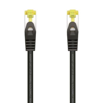 Cable De Red Rj45 Sftp Aisens A146-0485 Cat.7/ 50cm/ Negro