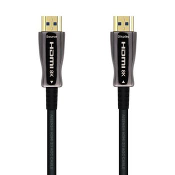 Cable Hdmi 2.1 Aoc 8k Aisens A153-0515/ Hdmi Macho - Hdmi Macho/ 10m/ Negro