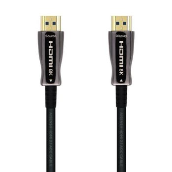 Cable Hdmi 2.1 Aoc 8k Aisens A153-0523/ Hdmi Macho - Hdmi Macho/ 70m/ Negro