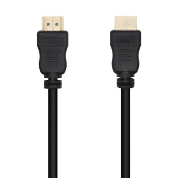 Cable Hdmi 1.4 14+1 Ccs Aisens A119-0528/ Hdmi Macho - Hdmi Macho/ 1m/ Negro