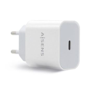 Cargador De Pared Aisens A110-0537/ 1xusb Tipo-c/ 20w