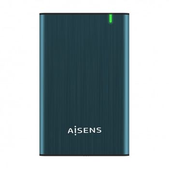 Aisens - Caja Externa 2.5" Ase-2525pb 9.5 Mm Sata A Usb 3.0/usb 3.1 Gen1, Azul Pacifico