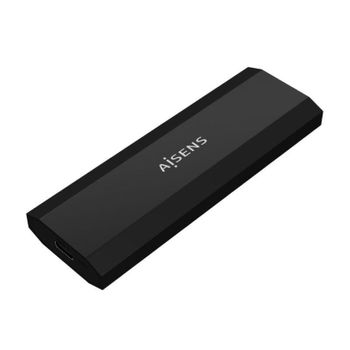 Caja Externa Para Disco Ssd M.2 Sata/nvme Aisens Asm2-017b/ Usb 3.1/ Sin Tornillos