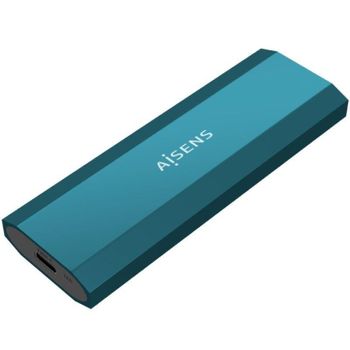 Caja Externa Para Disco Ssd M.2 Sata/nvme Aisens Asm2-019blu/ Usb 3.1/ Sin Tornillos