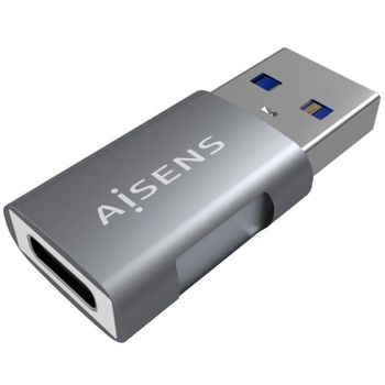 Adaptador Usb 3.1 Aisens A108-0655/ Usb Macho - Usb Tipo-c Hembra