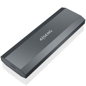 Caja Externa Para Disco Ssd M.2 Ngff Aisens Asm2-029gr/ Usb 3.2/ Sin Tornillos