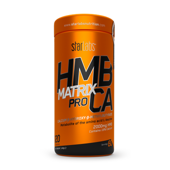 Hmb-ca Matrix Pro  120 Capsulas Hmb Cálcico, Metabolito De La Leucina