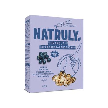 Granola De Arandanos Y Cardamomo Bio 325g Natruly