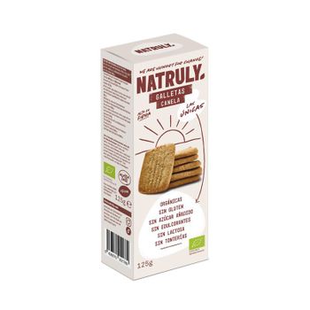 Galletas De Canela Sin Gluten Bio 125g Natruly