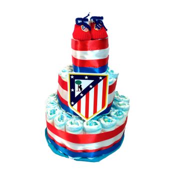 Tarta De Pañales Dodot Atlético De Madrid