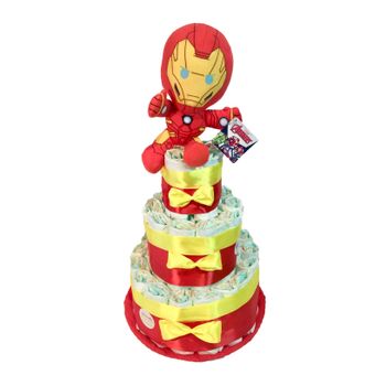 Tarta De Pañales Dodot Avengers Iron Man