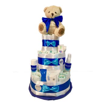 Tarta De Pañales Dodot Mustela Azul