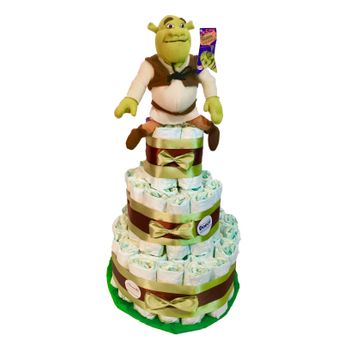 Tarta De Pañales Dodot Shrek