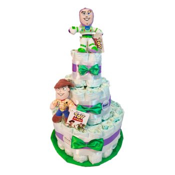 Tarta De Pañales Dodot Toy Story Personajes