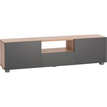 Henor Elevador Tv De Madera Fsc® Soporte Tv 110 X 35 X 15 Cm - Roble Stel  con Ofertas en Carrefour