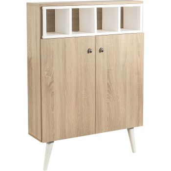 Mueble Zapatero Con 3 Compartimentos Basculantes Blanco Fmd con Ofertas en  Carrefour