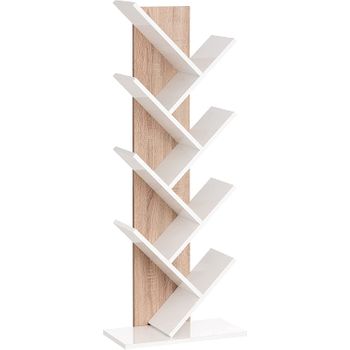 Librería Estantería, Estanteria Libros De Pared, 170x186x25cm, Salón -  Comedor - Oficina, Chimenea Eléctrica, Estilo Moderno, Roble Y Negro con  Ofertas en Carrefour