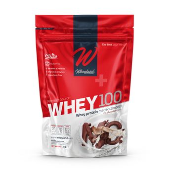 Wheyland Whey100 - Whey Protein Concentrate Complex Chocolate Con Leche 1000 Gr