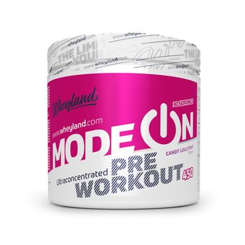 Wheyland Mode On - Ultraconcentrated Pre-workout Caramelo Lollypop 450 Gr