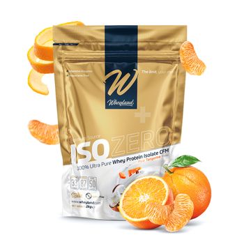 Isozero – 100% Ultra Pure Aislado De Proteina De Suero Cfm Mandarina 2000 Gr