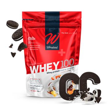 Whey100 – Concentrado De Proteína De Suero Sabor Cookies And Cream 2000 Gr