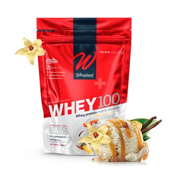 Whey100 – Concentrado De Proteína De Suero Sabor Vainilla Madagascar 2000 Gr