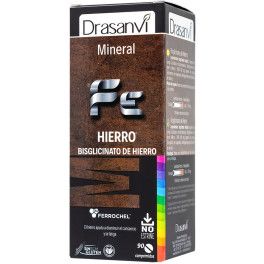 Drasanvi Mineral Bisglicinato Hierro Ferrochel 90 Comp