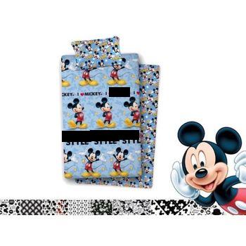 Juego De Sábanas 3 Piezas 100% Algodón Estampado Mickey Cama 90