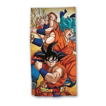 Toalla De Playa Infantil De Microfibra Estampada Dragon Ball 70x140 Cm