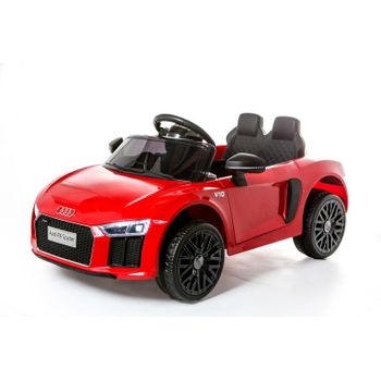 Audi R8 Spyder Licenciado 12v Rojo - Coche Eléctrico Infantil Para Niños Batería 12v Con Mando Control Remoto