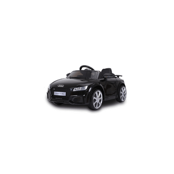 Audi Tt Rs 12v Licenciado Con Mando - Coche Eléctrico Para Niños Negro - Coche Eléctrico Infantil Para Niños Batería 12v Con Mando Control Remoto