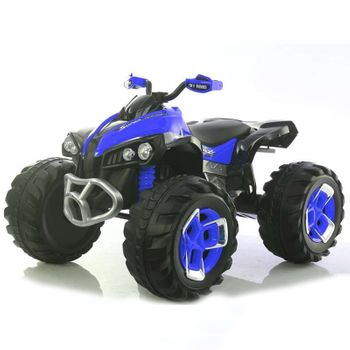 Quad Eléctrico Infantil 12v Azul - Moto Eléctrica Infantil De Batería Para Niños