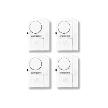 Pack De 4 Alarmas De Apertura Para Puertas Y Ventanas Energeeks