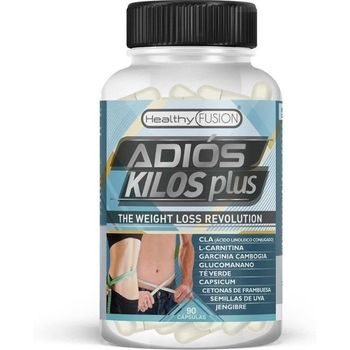 Adiós Kilos Plus | Healthy Fusion | Adelgazánte, Quemagrasas Y Redcutor Del Apetito Con Garcinia Cambogia