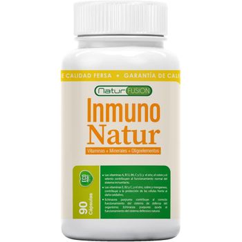 Inmuno Natur | Healthy Fusion | Complejo Multivitamínico + Minerales + Oligoelementos | 28 Vitaminas Y Minerales Esenciales