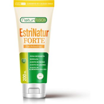 Estrinatur Forte | Healthy Fusion | Gel Antiestrías | Rosa Mosqueta, Aceite De Almendras, Aceite De Ricino Y Jojoba