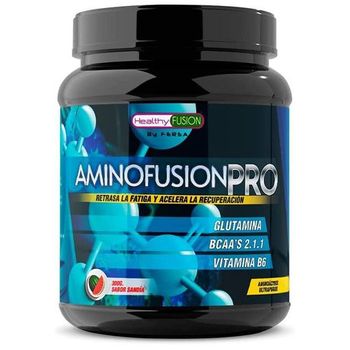 Aminofusion Pro. Bcaas + Glutamina + Vitamina B6. Retrasa La Fatiga Y Acelera La Recuperación. Sabor Sandía. 30 Dosis