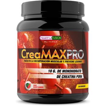 Creamaxpro | Healthy Fusion | 10.000mg/dosis De Creatina Monohidrato | Creatina 80mesh 100% Pura Y Limpia | Sandía